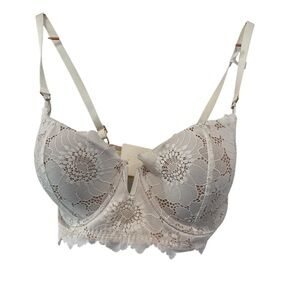 Aerie Lace Balconette Bra. 32 DD